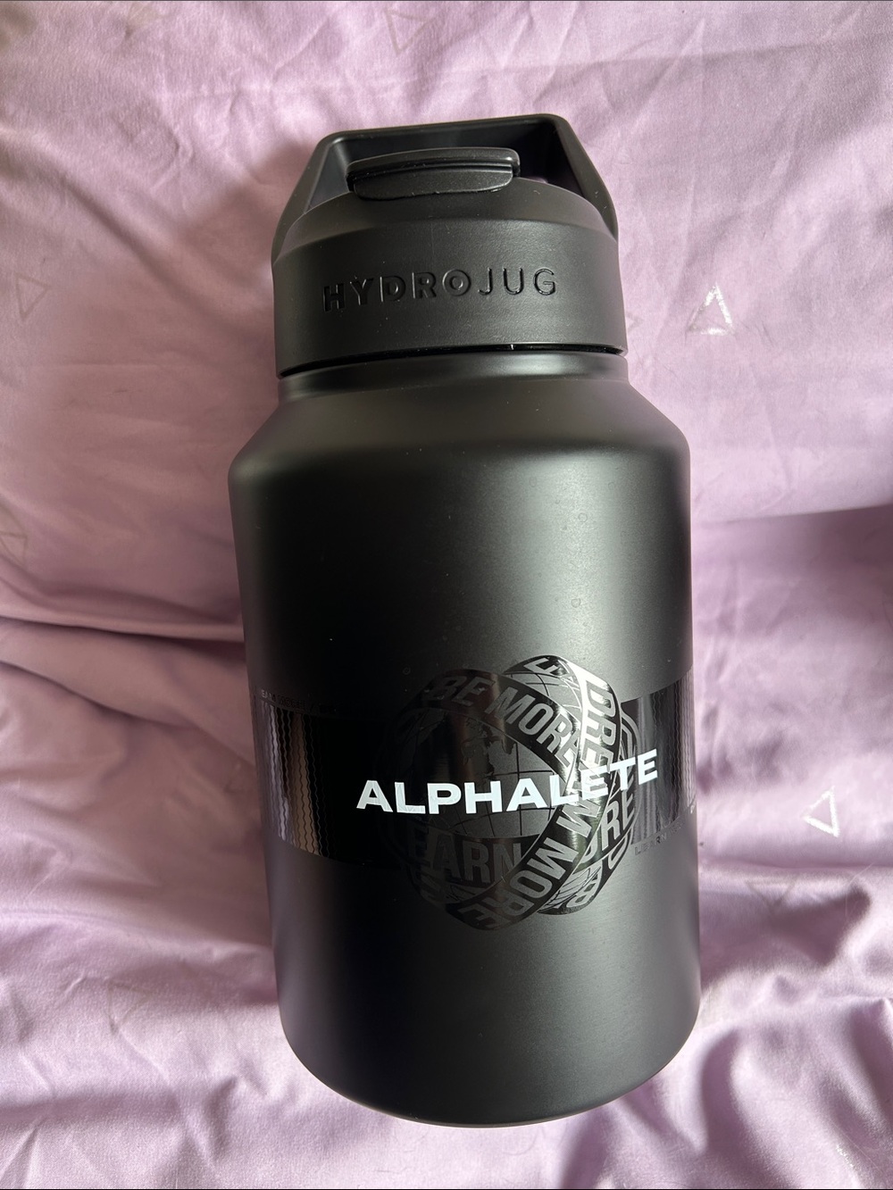 Alphalete x Hudrojug stainless steel bottle
